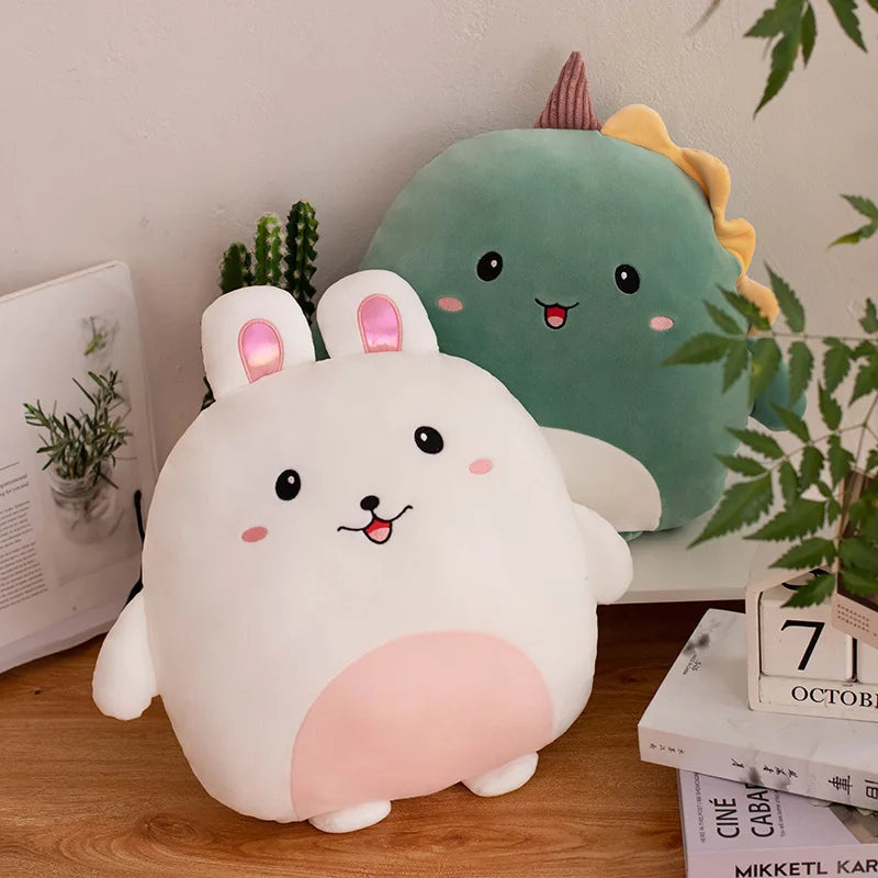 Cuddly Kawaii Zoo Animal Plushies - Soft Squishy Pillows for Kids - Image 5