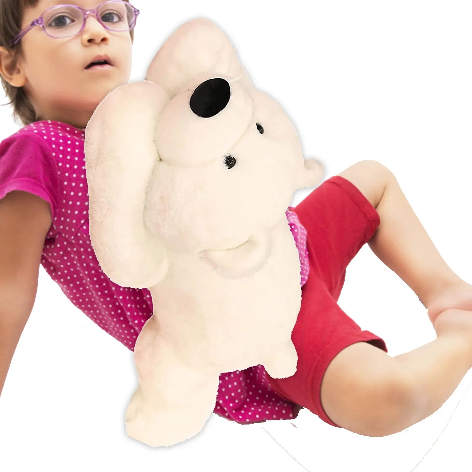 Cute Weighted Plush Animal Pillow - Cuddly Comfort for All Ages - Image 4