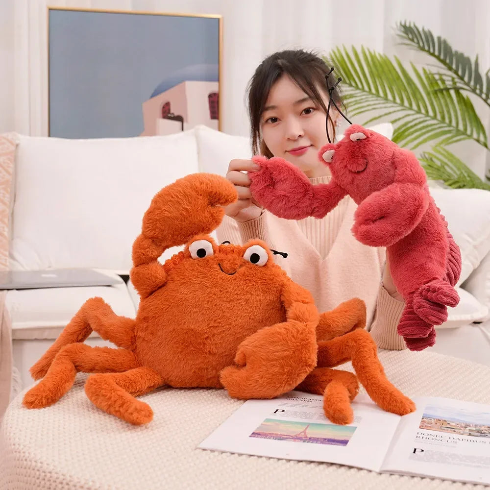 Soft Jellycat Crab Plush Doll - Adorable Gift for Kids & Collectors! - Image 6