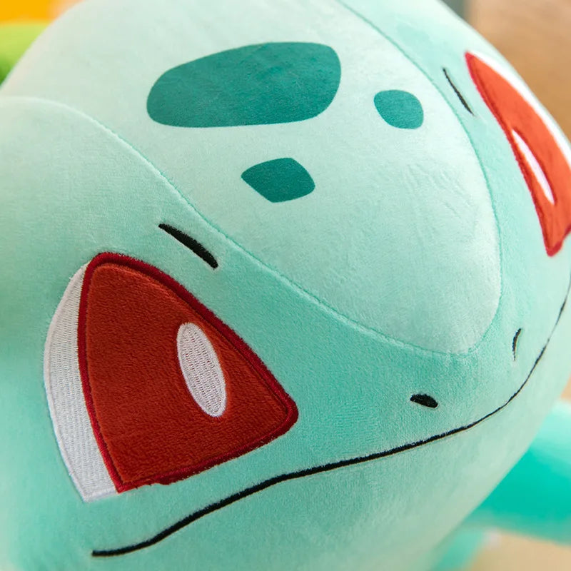Kawaii Bulbasaur Plush Toy - Soft Anime Doll & Throw Pillow Gift - Image 6