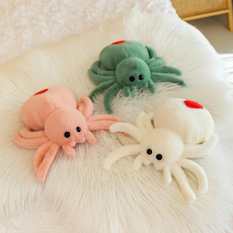 Creepy-Crawly Plush Spider Doll - Adorable Jumping Reptile Toy! - Image 10