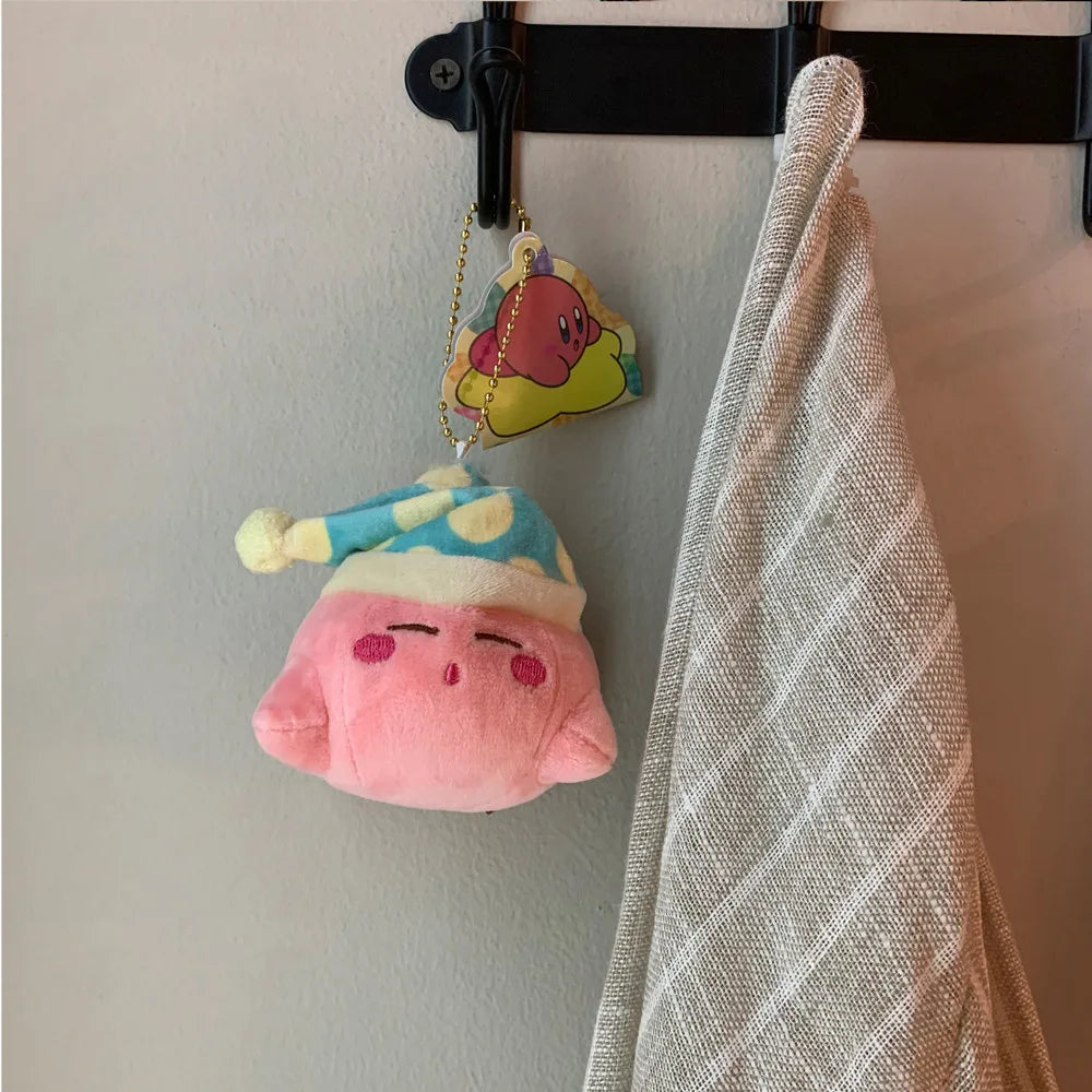 Kawaii Star Kirby Plush Doll Keychain - Cute Gift for Kids & Home Decor - Image 4