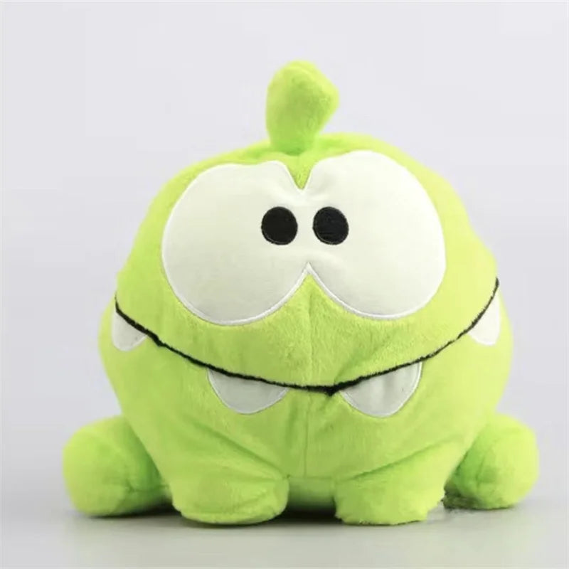 Cute Om Nom Plush Toy - 20cm Cartoon Frog for Kids' Birthday Fun! - Image 8