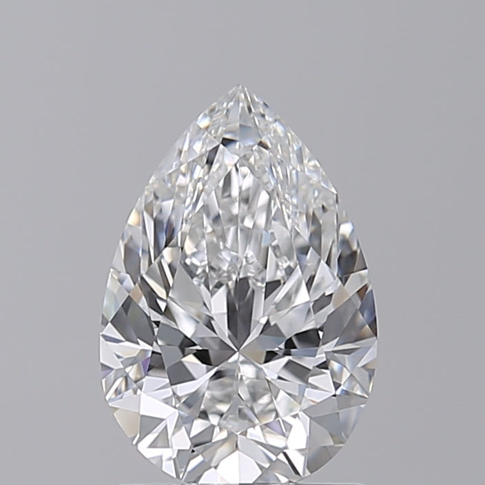 1.52 Carat Pear Cut Lab Grown Diamond, IGI Certified, VVS2/E