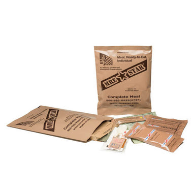 U.S. Military Meal Ready-To-Eat (MRE), Individual | STARS-N-STRIPES CO.