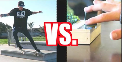 Finger skate et skateboard