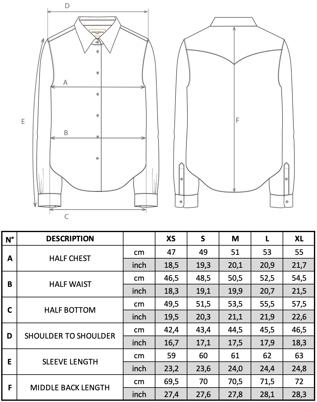 Size guide