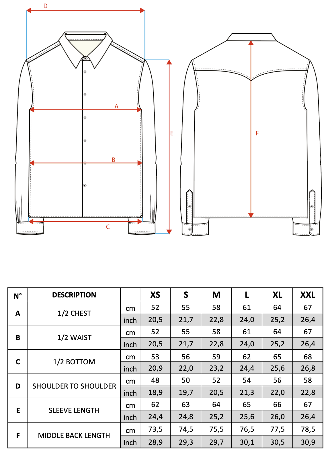 Size guide