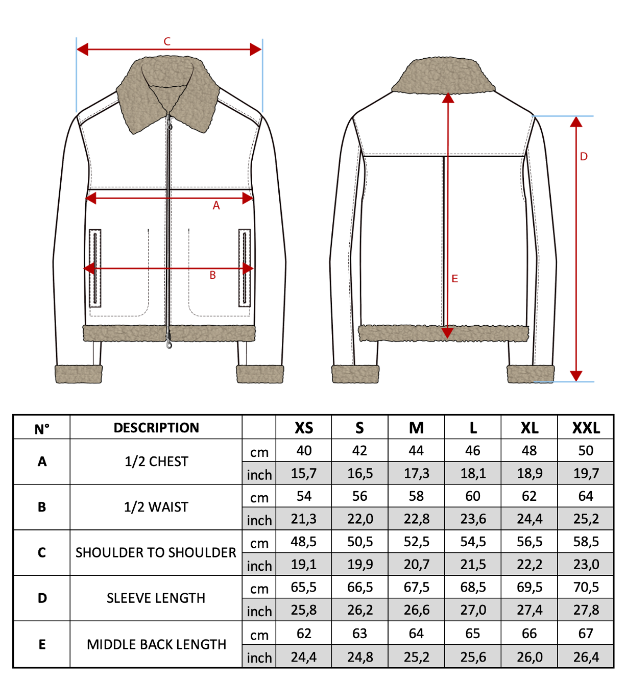 Size guide