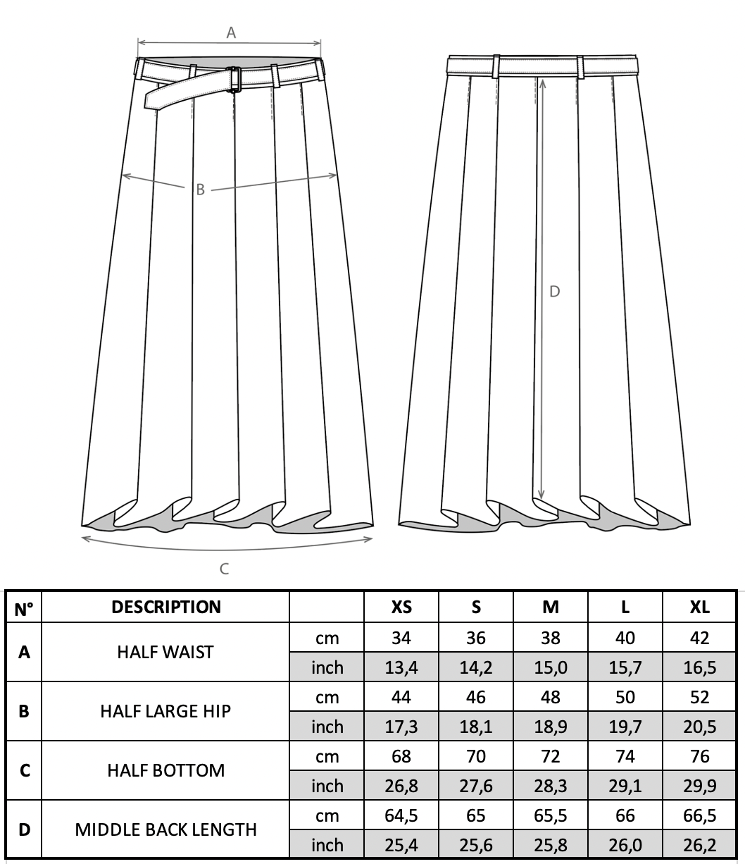 Size guide