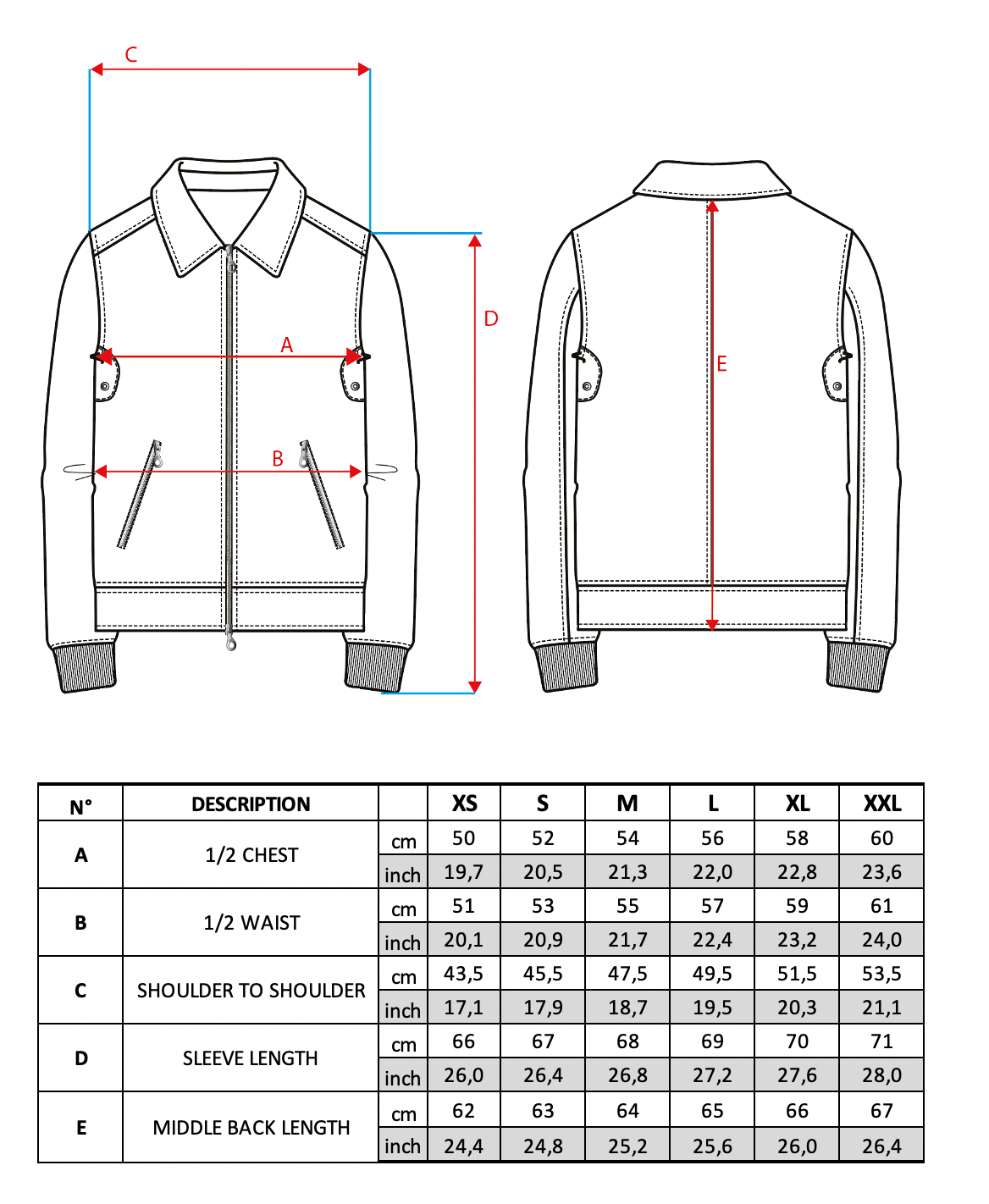 Size guide