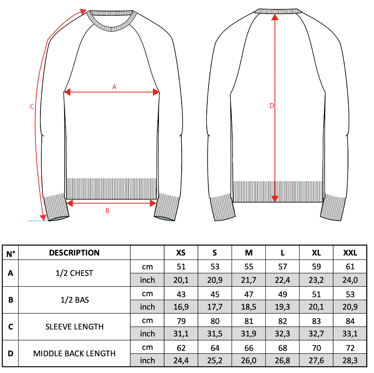 Size guide