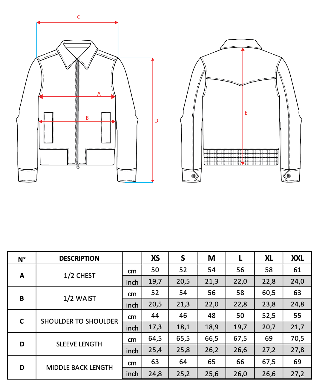 Size guide