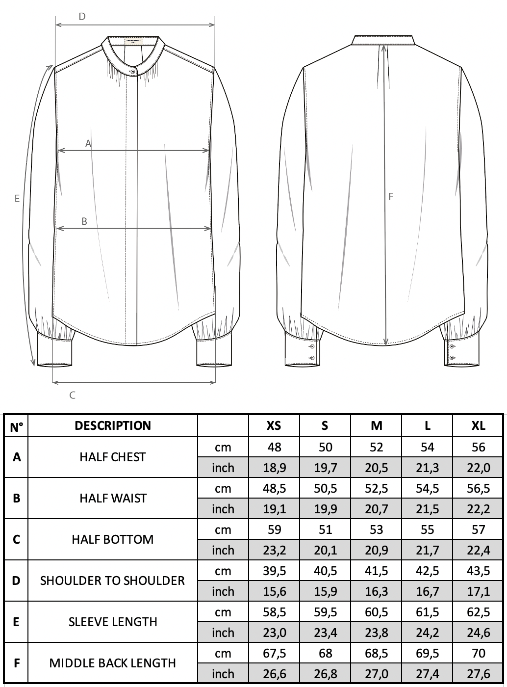 Size guide