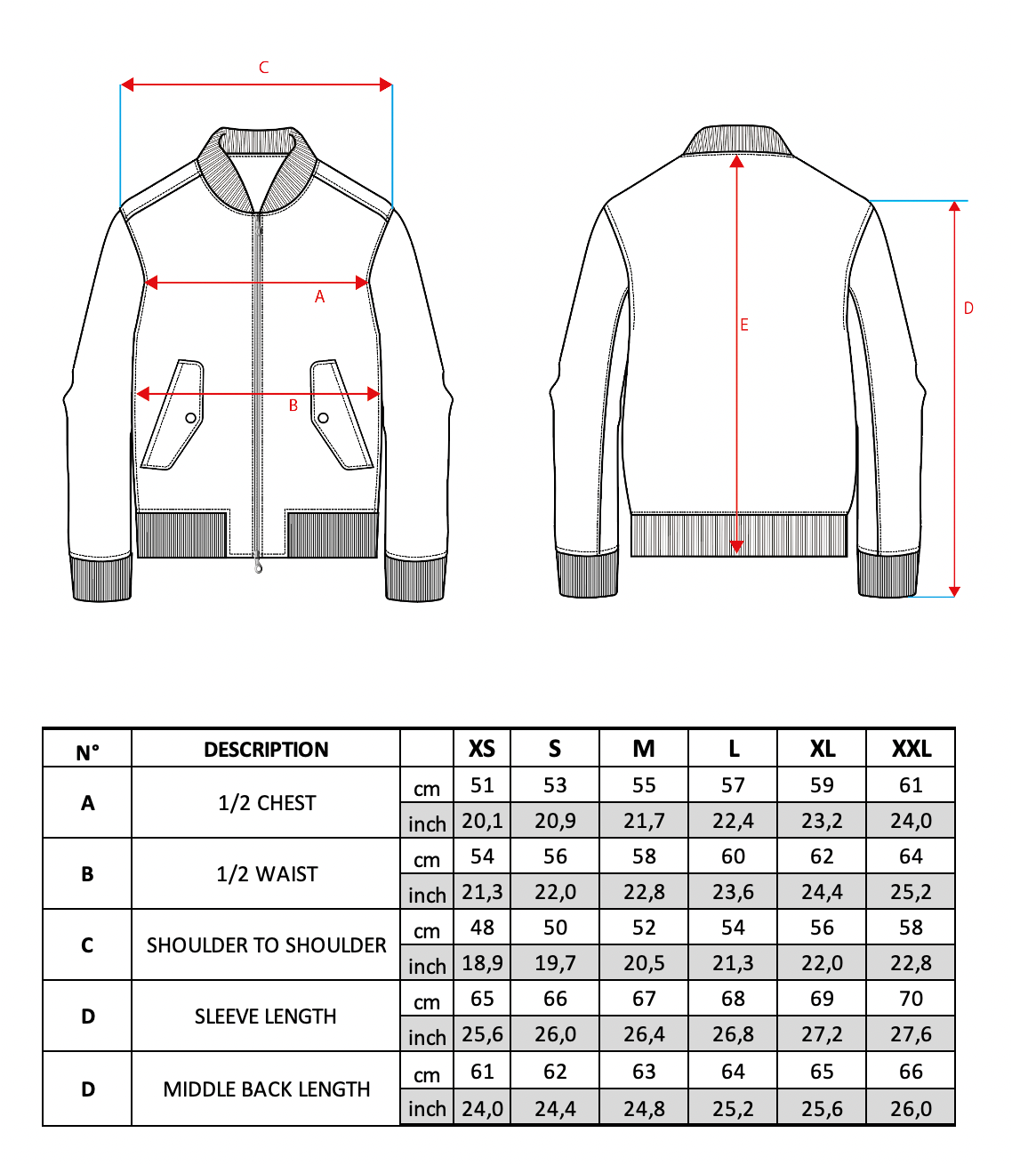 Size guide