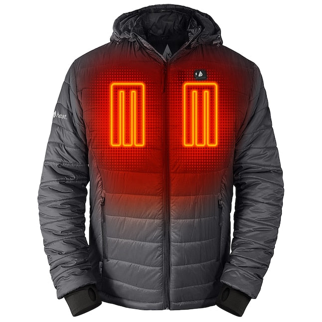 ActionHeat Quiet Grey Polyester Heated Jacket (3Xl) OPQ8_N7GXT56