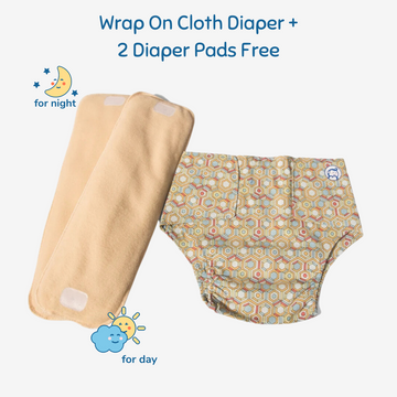 🍼 Baby Munkin's Reusable Cotton Baby Diapers