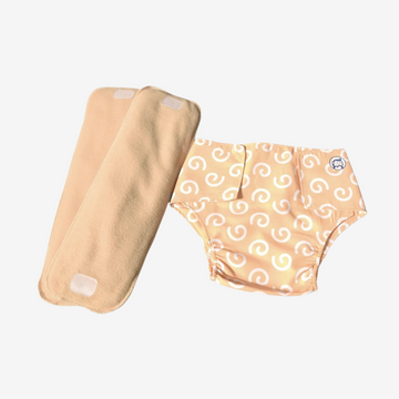 🍼 Baby Munkin's Reusable Cotton Baby Diapers