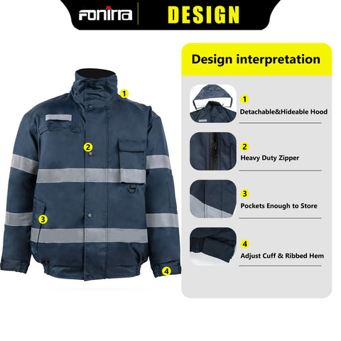 hi vis jacket design