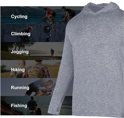 Jogging Long Sleeve Sun Protection Shirt