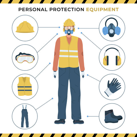 construction safety clothing/workwear like hard hat