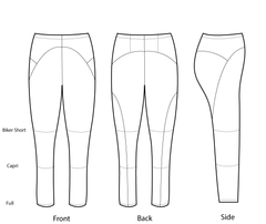 Steeplechase Leggings PDF sewing pattern – Fehr Trade