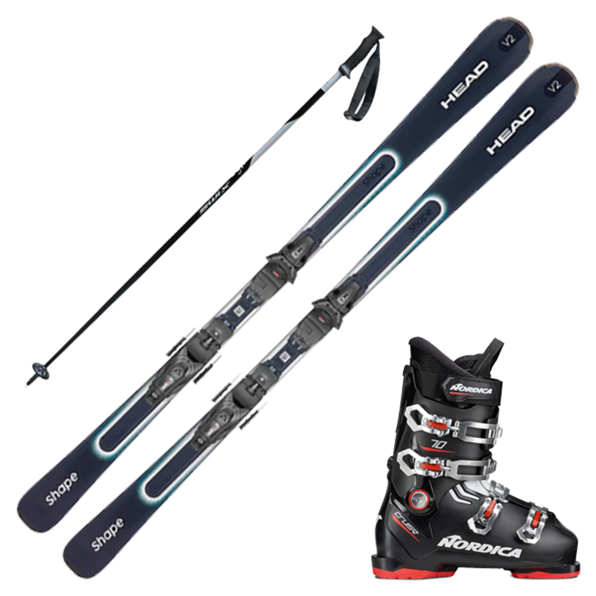 2023 Head Shape e-V2 Skis w/ PR 11 GW Bindings | Alpine / Skis