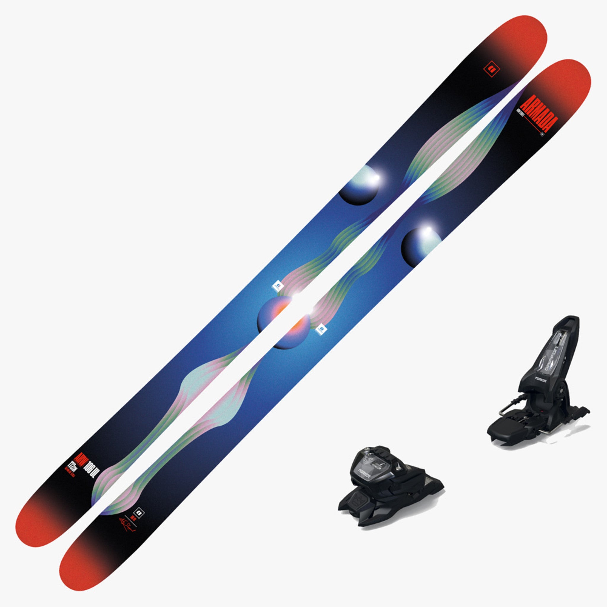 2024 Armada ARW 106 UL Women s Skis w Tyrolia Attack 11 GW