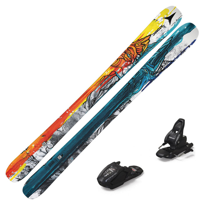 2024 Atomic Bent Chetler Mini Skis w/ Marker M 7 Free Bindings - Default  Title