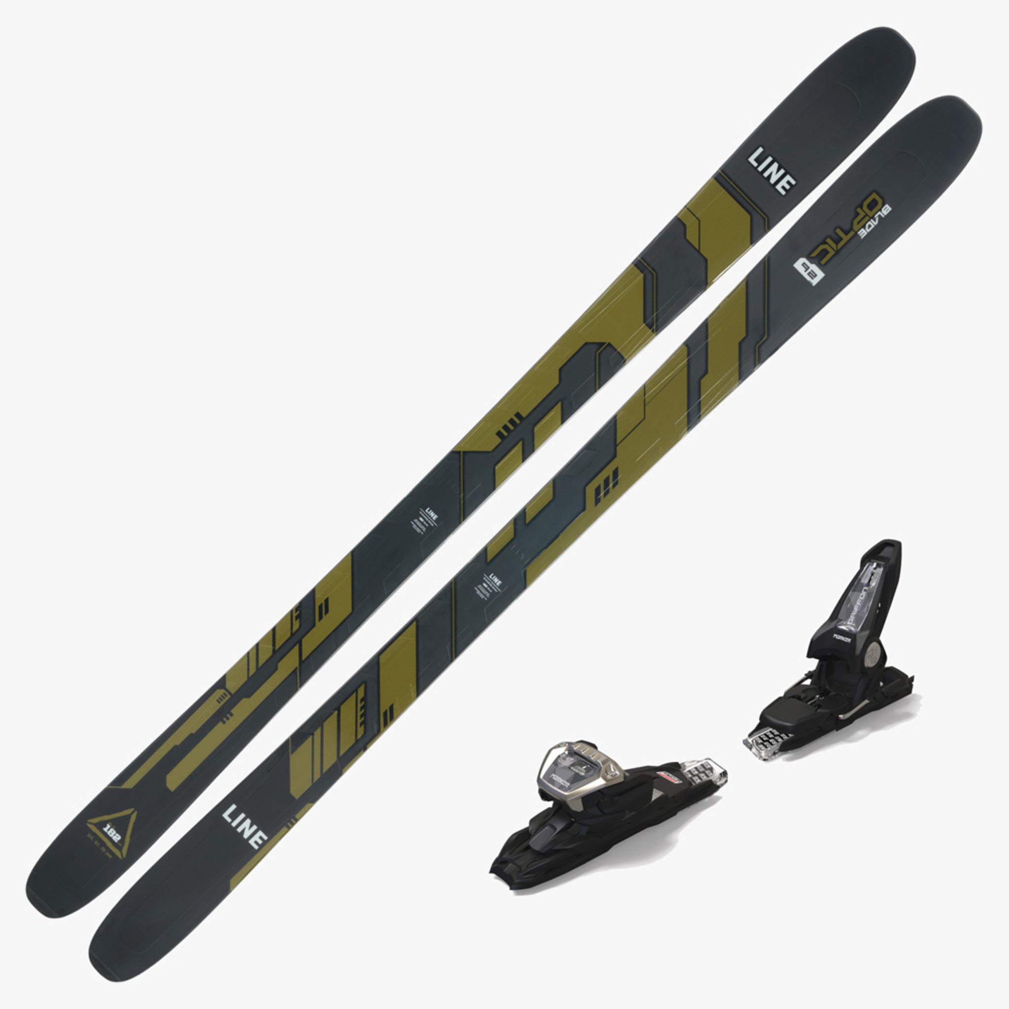 2024 Line Sakana DEMO Ski w Marker Griffon 13 DEMO Binding