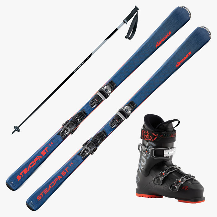 2024 Nordica Steadfast 75 CA Ski w/ Rossignol EVO 70 Boots and