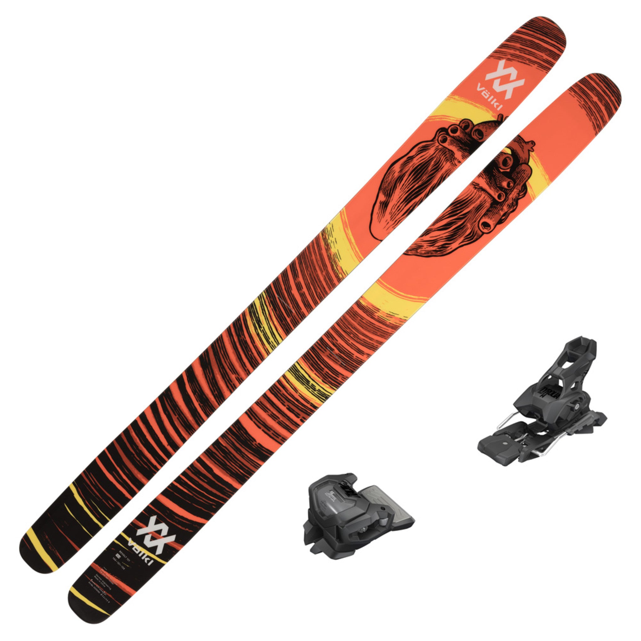 2024 Volkl Revolt 121 Skis w/ Tyrolia Attack 14 Bindings - Default Title