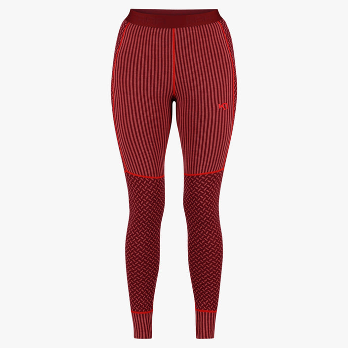 Kari Traa Smekker Wool Women's Baselayer Pant - Rouge / L