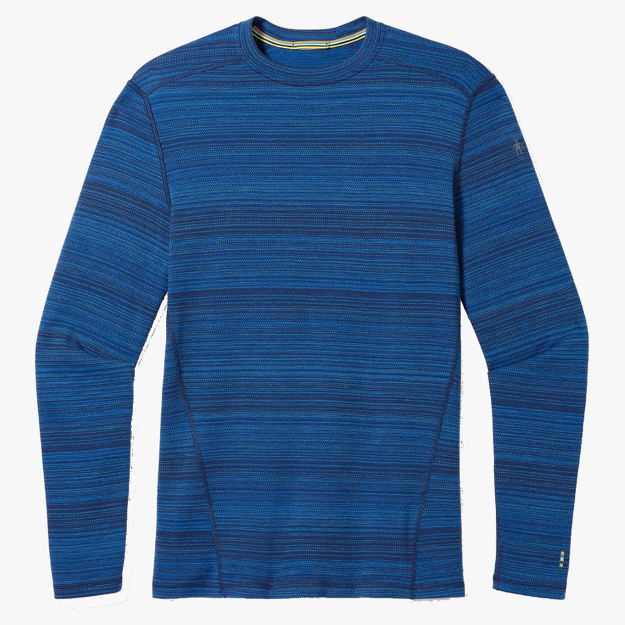 Men's Merino Wool Base Layer Top - BL 900 Blue - Asphalt blue