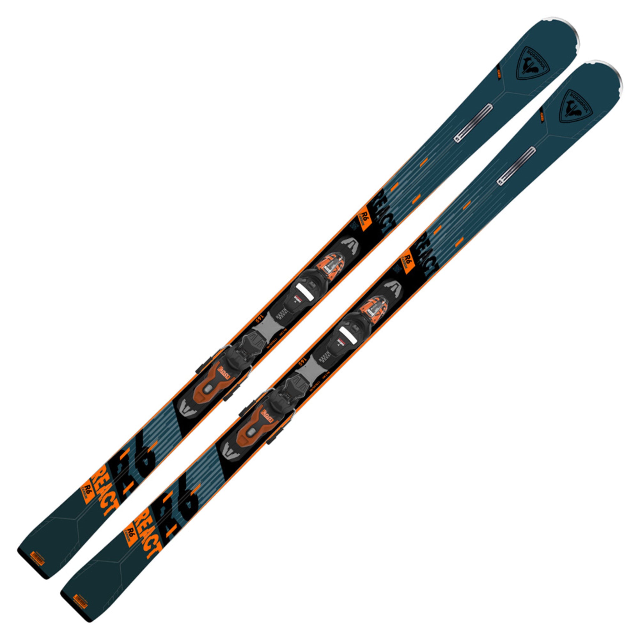 2023 Rossignol React 6 CA Skis w/ Xpress 11 GW Bindings