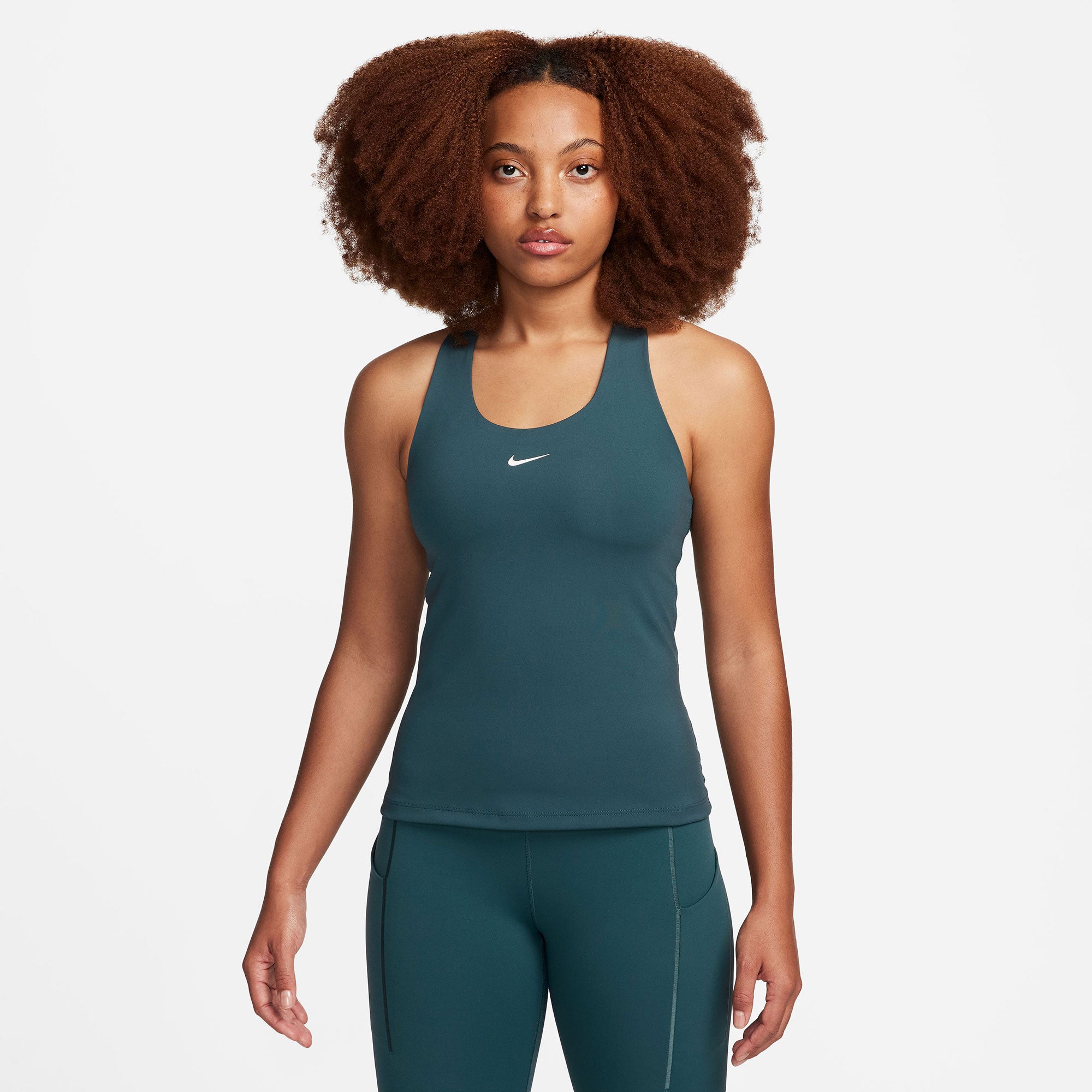 NikeCourt Dri-FIT Heritage Women's Fleece Tennis Pants - Green