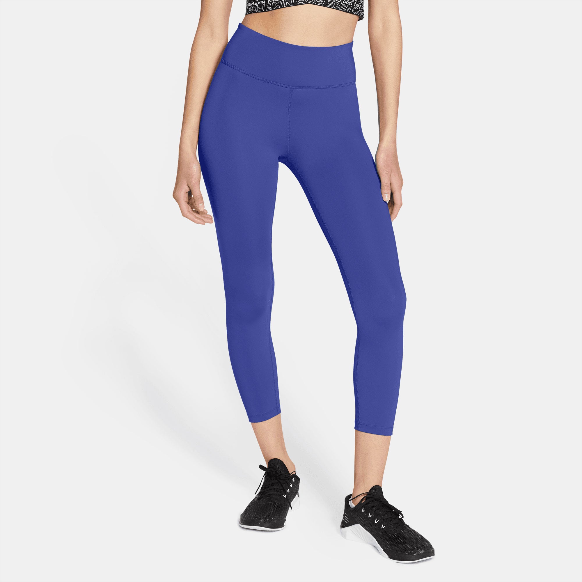 Women's Nike One Mid-Rise Blue Camo Leggings Plus Size XXL NWT
