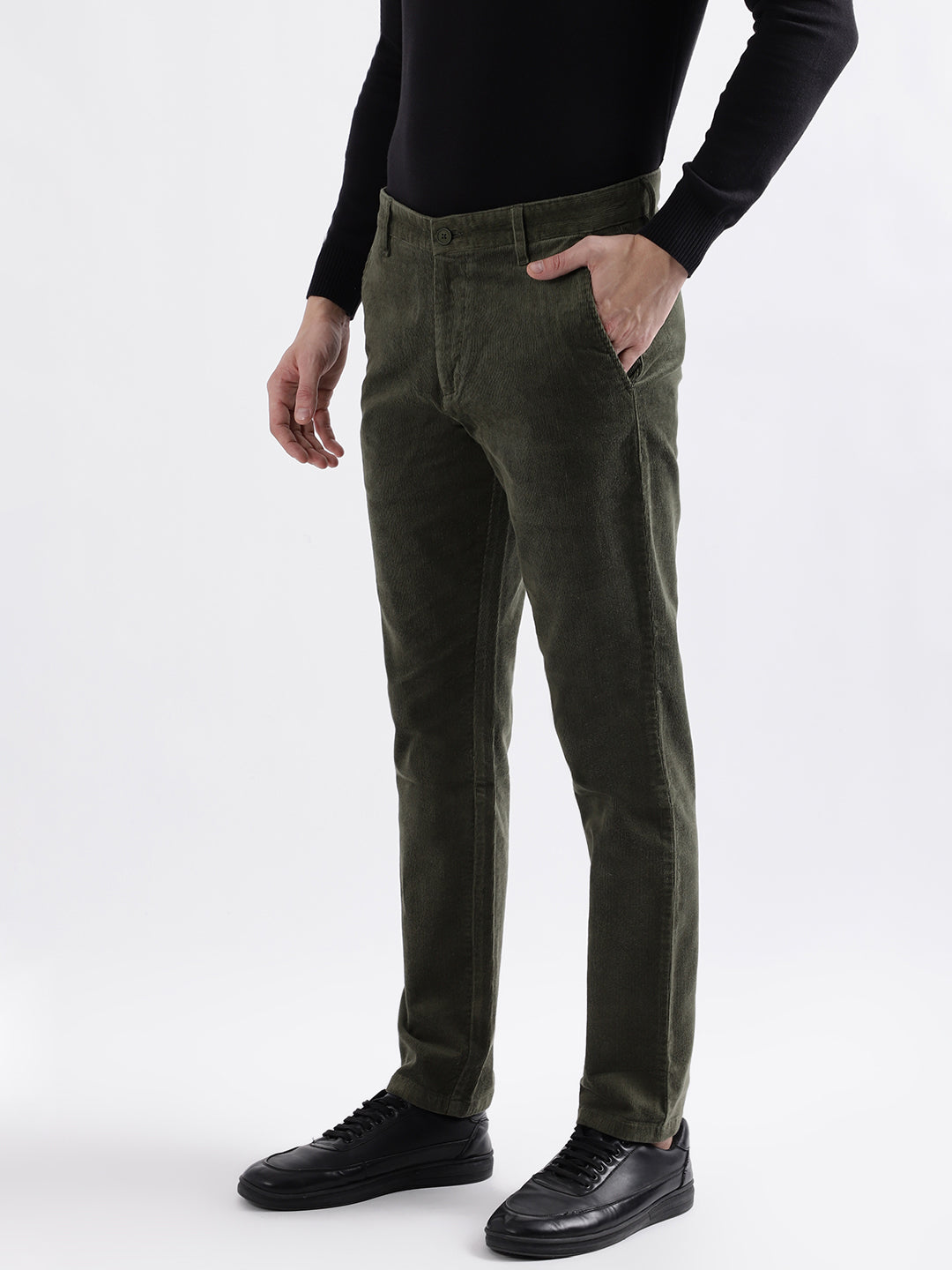 Howell Wool Stretch Olive Pants