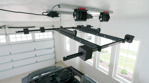 SmarterHome Trucktop Lift Gladiator Ceiling Height View