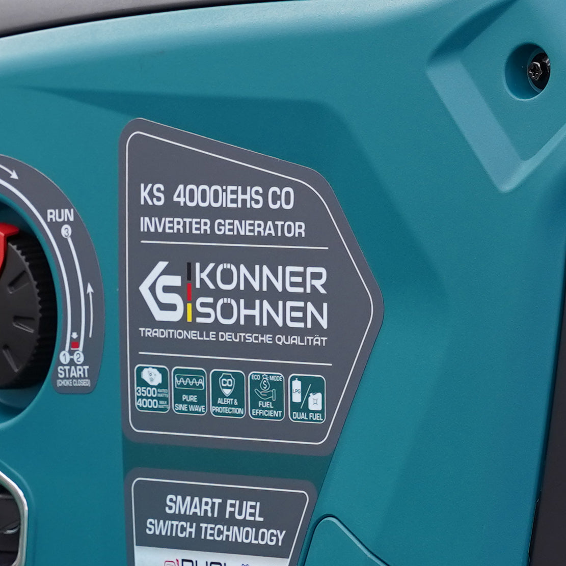 LPG/petrol inverter generator KS 4000iEG S