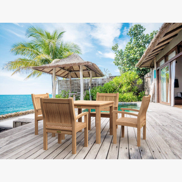 Anderson Teak Bahama Sahara 5-Pieces Bistro Table