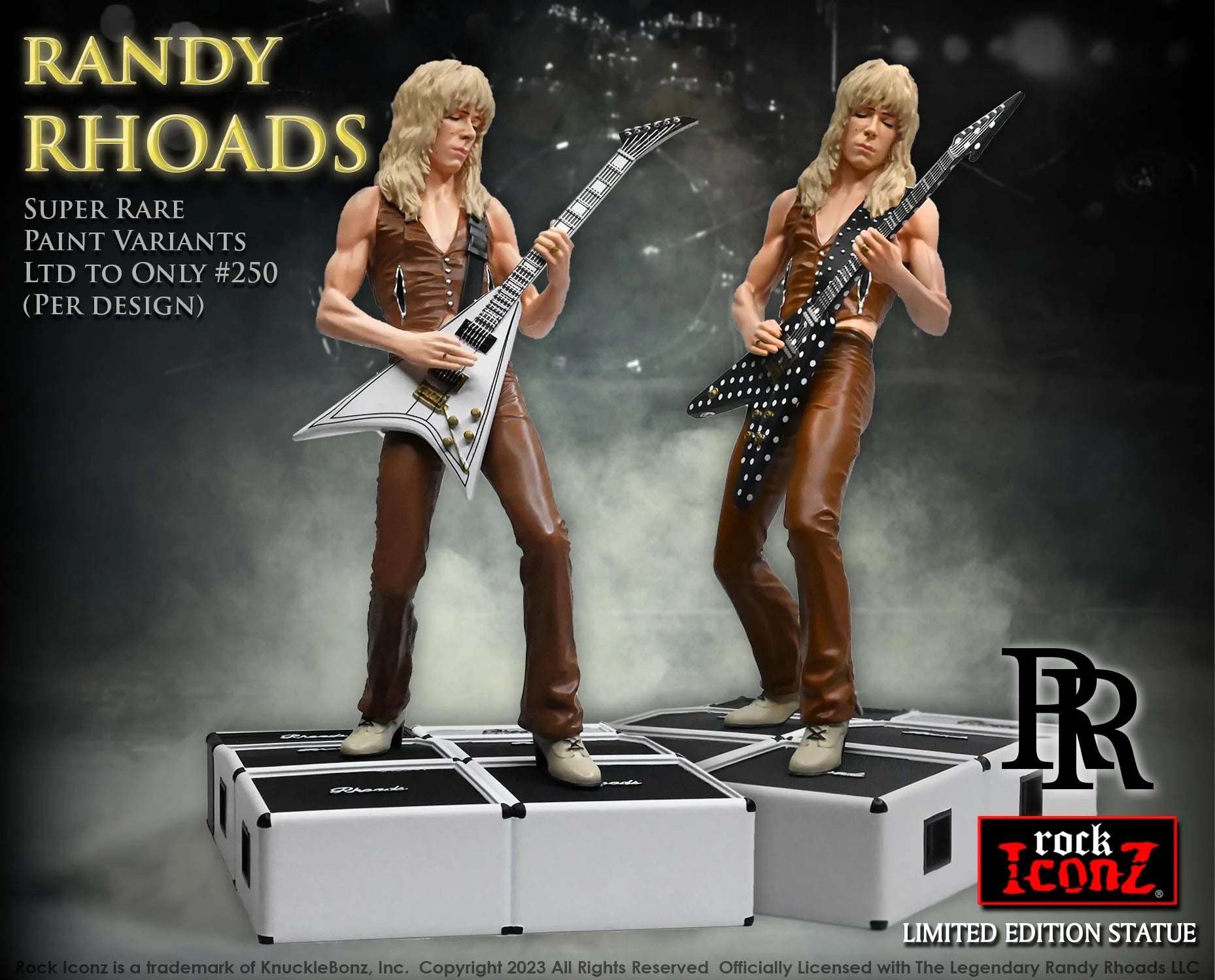 爆買い！ New KnuckleBonz from Statues Variant Rhoads Randy Limited Super アイドル