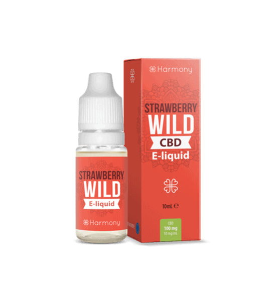 Harmony CBD E-Liquid 3% Strawberry Wild