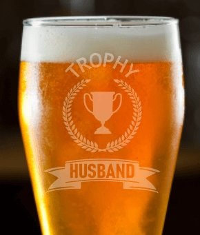 Customizable 16 oz. Pilsner Beer Glass - American Trophies & Awards