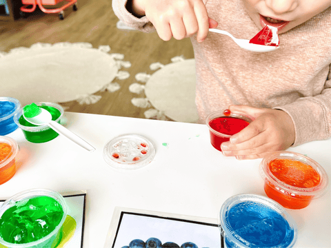 jello taste test preschool