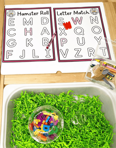 pet sensory bins preschool