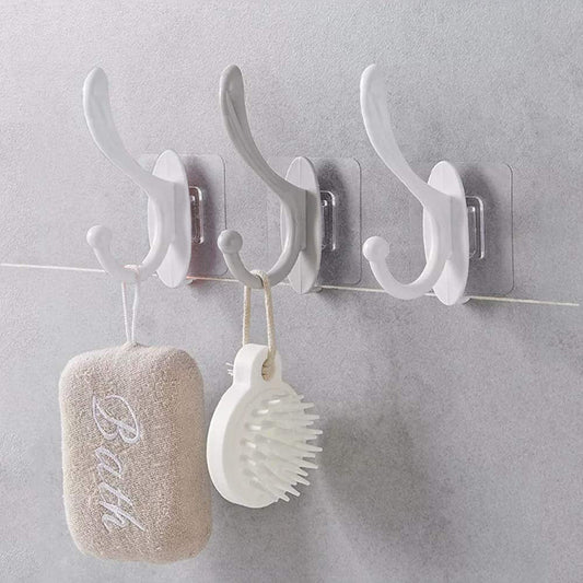 7571 Cloth hanger, Wall Door Hooks Rail for Hanging Clothes for