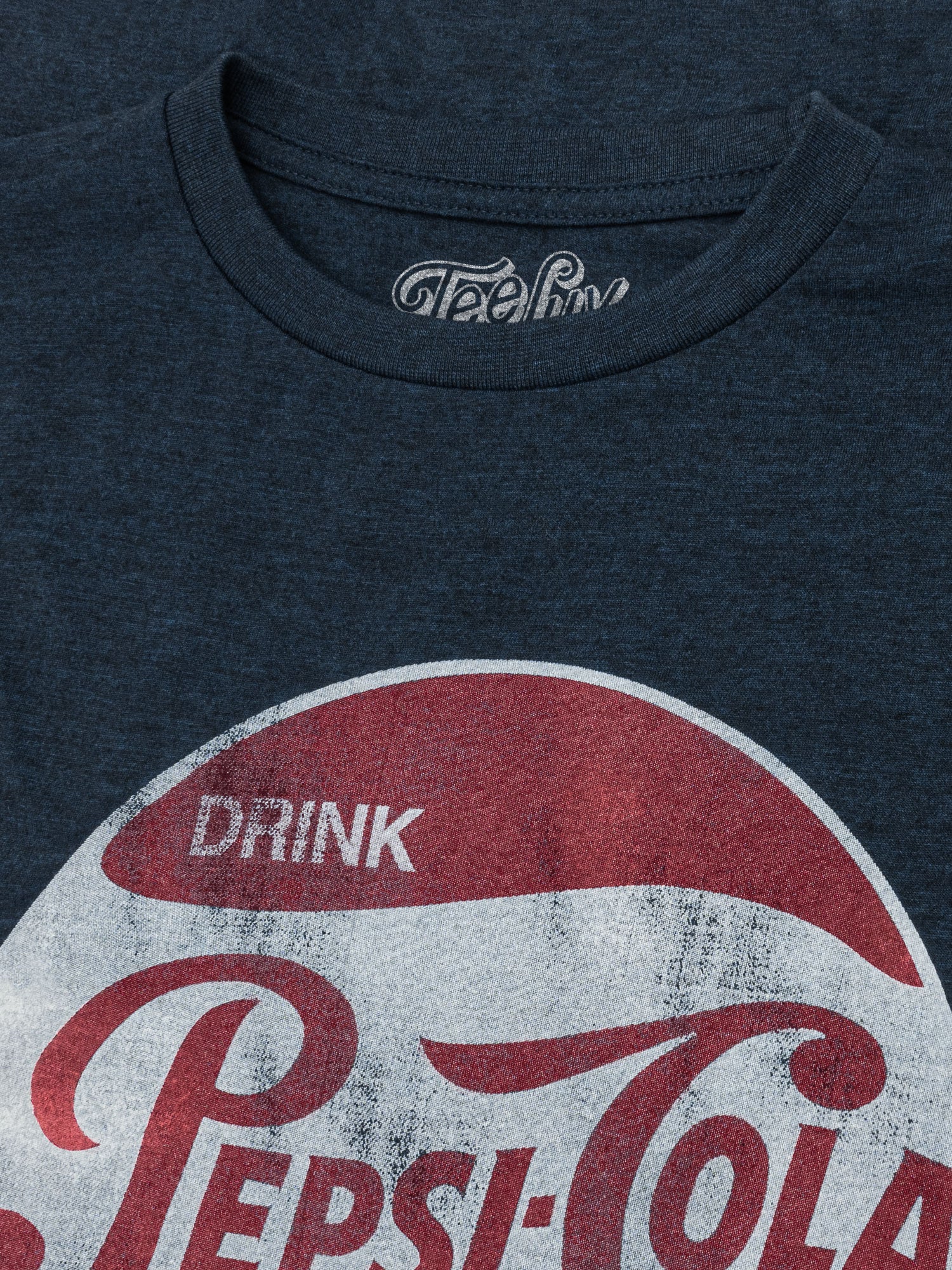 kraam Trunk bibliotheek Plantage Pepsi Retro Logo T-Shirt - Navy – Tee Luv