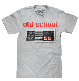 Old School T-Shirt Gray – Tee