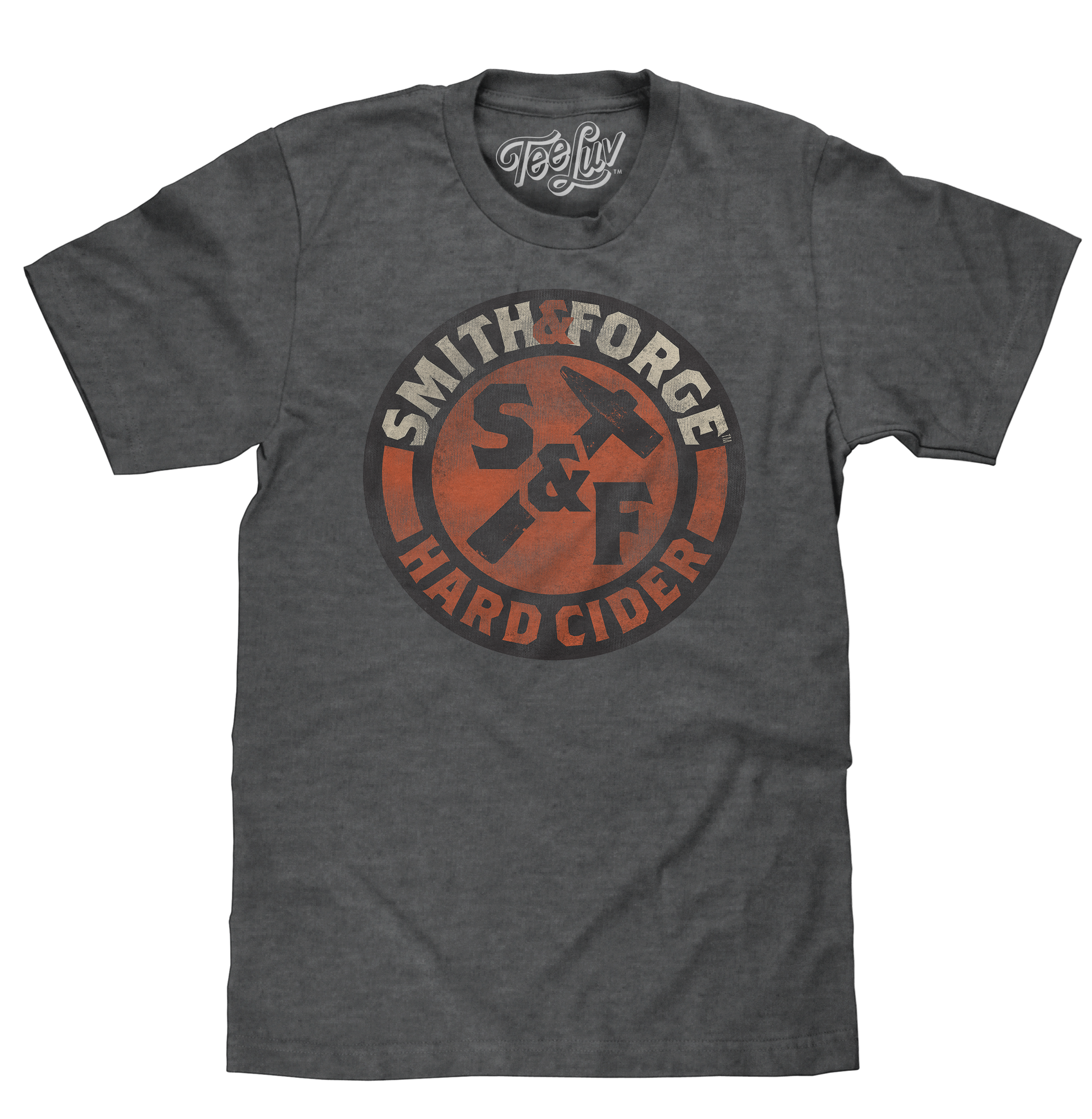 Smith & Forge Hard Cider Logo T-Shirt - Gray – Tee Luv